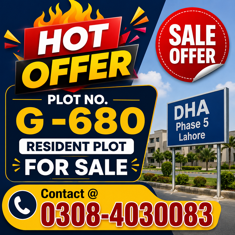 DHA Residential Plot for Sale